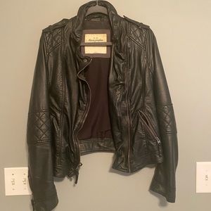 Leather jacket